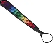 [BESTYASH] Novelty Light-up Tie Sound Control Christmas Party Accessory Long Tie for Men Disco Fashion