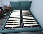 Bed Frame King Size Tufted Headboard Boucle Velvet