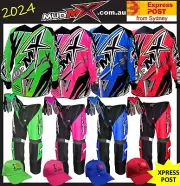 2024 MX MOTOCROSS/BMX Pants+Jersey+Gloves+Cap Kids Youth Junior Dirt Bike Gear