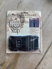 SAMSONITE Suitcase Luggage Strap TSA Combination Lock 72 Inch Black