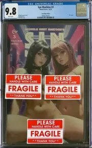 Michele Hartsoe's Syn Machina #3 CGC 9.8 Syn Oasis Bad Alien and Occult Press