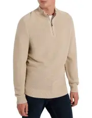 [Marcs] Fitzroy 1/4 Zip Knit Sweater in Bister