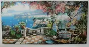 Modern Landscape Canvas Print Hand Retouched Made In Italy