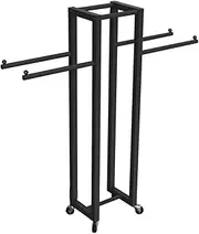 Tennis Racquet Storage Rack,Rolling Mobile Sports Equipment Cart,Badminton Racket Holder,Can Hold 15 Badminton Rackets