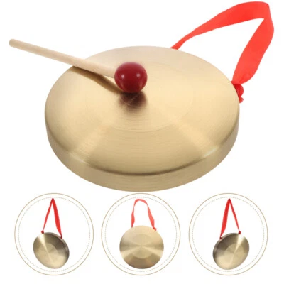 Gongs and Drums Child Musical Instrument Metal Bells Hand Held Percussion
