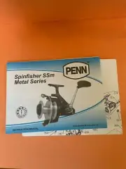New Penn Spinfisher SSm Metal Series Manual USA