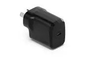 Cygnett PowerPlus 20W USB-C PD Fast Wall Charger Black Palm-Size, Portable [CY4733PDWCH]