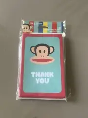 NWT Paul Frank For Target 10 Thank You Notes And Envelopes Y2K