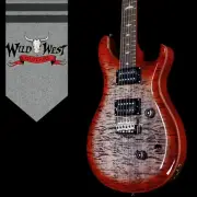Paul Reed Smith PRS SE Custom 24 Charcoal Cherry Burst 7.40 LBS