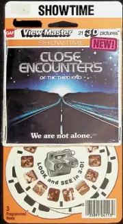 Close Encounters Of The Third Kind 3d View-Master 3 Reel Packet SEALED