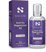 Natural Dead Sea Magnesium Oil Pump 8.45 fl oz - Pure Therapeutic Mineral Supplement from Jordan to Moderate Processes, Reduce Discomfort, and Promote Wellness