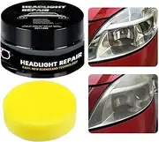 Head Light Cleaner for Cars - Deep Cleaning Headlight Restoration,Scratch Removal Paste 100g UV Protection for Headlamp Refurbishment Detailing Exterior Care Vehicle Trucks Rvs Motorcycles