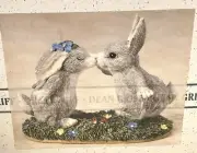 Charming Tails Fritz & Floyd LOVE BLOOMS Figurine --NOS- 1996 Special Edition