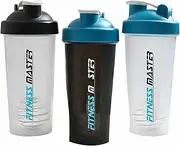 5X GYM Protein Supplement Drink Blender Mixer Shaker Shake Ball Bottle Cup 700ml