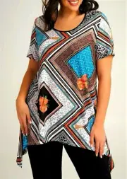 TS TAKING SHAPE plus sz M / 20 Marrakech Top stretch draping fun NWT rrp$120!