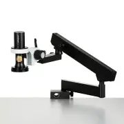Amscope 0.7X-5.6X All-in-One 8.3MP USB Digital Zoom Microscope +Articulating Arm