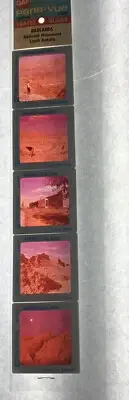 Pana-vue Travel Slides 35mm VTG Badlands National Monument South Dakota Set Two