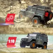 GRAY 1/10 RC 4WD Climbing Crawler 2.4G Remote Control Brushed Motor Model HO