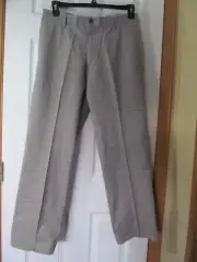 NWT DOCKERS SIGNATURE KHAKI STRAIGHT FIT FLYWEIGHT PANTS W 33 L 30 Grid Plaid