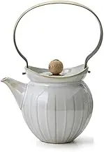 BAWHO Exquisite Teapot Japanese Style Light Yuncai Ceramic Tea Set Simple and Comfortable Kung Fu Tea Set