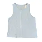 NWT J. Crew Women's Light Blue Breeze Girlfriend Tank Top - SIZE L