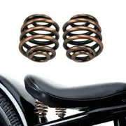 2" Bronze Barrel Solo Seat Springs Fit For Chopper Bobber Softail Sportster 883