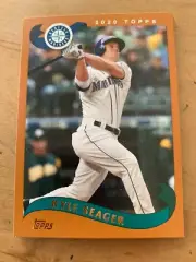 3x KYLE SEAGER 2020 Topps Baseball BASE LOT (2002 style) #205