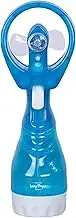 Portable Hand Held Cooling Stay Cool Water Spray Misting Fan Mist Travel Mini Summer Outdoor Moisturizing Office/Home/Travel (Blue)