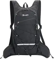 Wanlxc Small Bicycle Backpack Hydration Backpack Waterproof Backpacks Hiking Backpack Outdoor Sports Backpack Ski Backpack Men & Women for Everyday Cycling Running Hiking, black, S, Sports