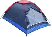 Camping Tent 2 Person Camping Tent Single Layer Beach Tent Outdoor Travel Windproof Waterproof Canopy Tent Summer Tent with Bag