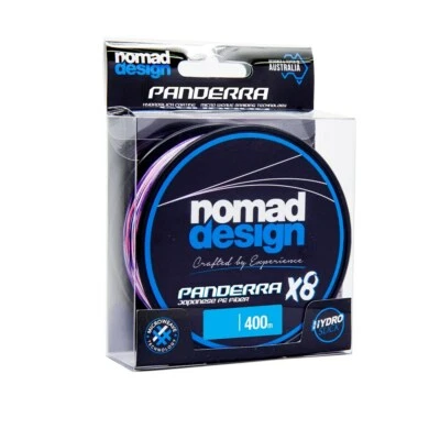 Nomad Design Panderra x8 Braid 400m Spool Jigging Trolling Fishing Line - Choose