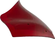 KLOCK WERKS Kolor Flare Windshield - 10" - Red - FLTR KWW-01-0715
