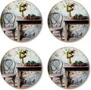Cinnamon - Blue Room Round Placemats Set of 4