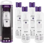 Refrigerator Water Filter,High Compatibility Triple Filtration，Compatible for Whirlpool，EDR1RXD1 W10295370A 9081 P8RFWB2L(4pcs)