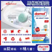 在飛比找PChome24h購物優惠-德國ROSSMANN Domol-馬桶清潔錠20gx16顆/