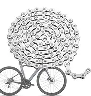 Speed Bikes Chain,6/7/8 Speed Mountain Bikes Chain - 116 Links Bikes Mechanic Repair Kit, Road Bikes Chain, Single Speed Bikes Chain, for Road Mountain Cycling Durability