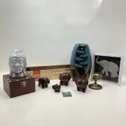 NEW YEAR 2025 METAPHYSICAL BUNDLE Prosperity Elephant Buddha Figurines Incense
