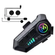 For Motorcycle Helmet HiFi Bluetooth 5.3 Bilateral Stereo Wireless Headphone