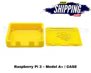 Yellow Raspberry Pi 3 Model A+ Case