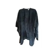 Woolrich Cape Poncho Wrap Womens One Size Gray
