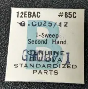 NOS Bulova 12EBAC - 1 Sweep Second Hand #65C G.C025/42 - Group 1
