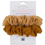 Kooshoo Organic Scrunchies - Gold Sand