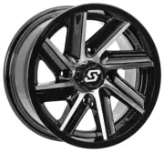 Sedona Chopper Wheel 14X7 4/110 5+2 (+10mm) Blk/Machined | A85M-47011-52S