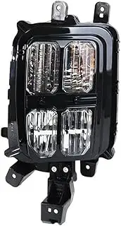 For Mitsubishi ASX 2020 2021 Car Fog Lamps Front Fog Lamp Assemblies Turn Signals With Bulbs Daytime Running Lights Car Accessories(Right)