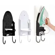 Portable Iron Holder Home Ironing Board Hanger Wall Mount Iron Storage Rack Hook