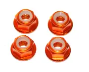 Rc Orange Wheel Nuts For Tamiya TT01 TT02 TT01E M03 M05 M06 TL01 CC01 CW01
