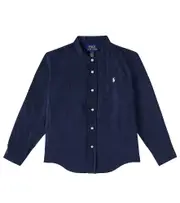 [Polo Ralph Lauren Kids] Polo Ralph Lauren Kids Linen shirt Y 10-12 blue