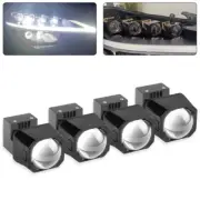 4x 1.5" inch Mini Bi LED Projector Lens 80W 6000K Headlight Universal Retrofit
