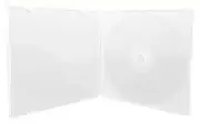 SLIM Clear Single VCD PP Poly Cases 5MM with Plastic Cover Lot