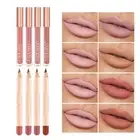 Long Lasting Non-stick Matte Liquid Lipstick Lip Gloss+Lip Liner Pencil Kit O8S6